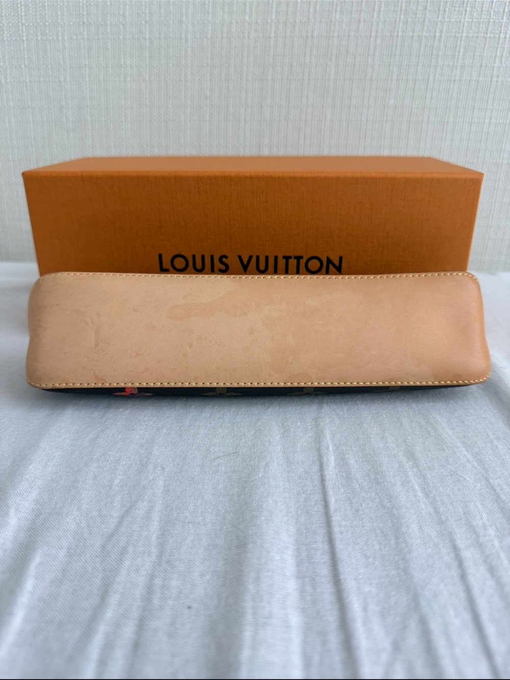Louis Vuitton Brown Monogram Canvas Multicolor Logo Pencil Case - Picture 5 of 7